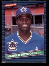 1986 Donruss #484 Harold Reynolds