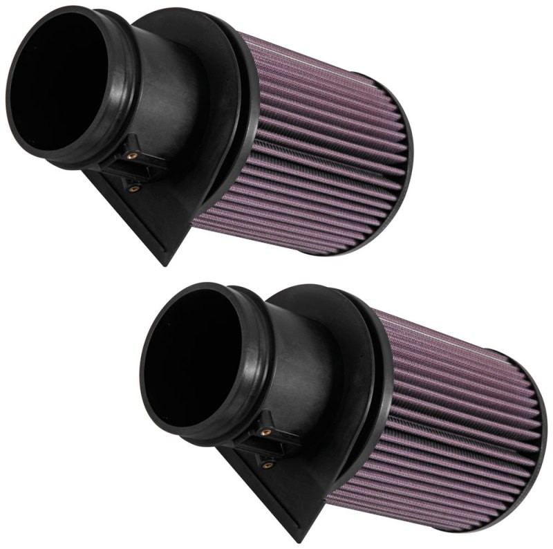For K&N E-0658 High-Flow Drop-In Air Filter For 2014-2017 Audi R8 & Lamborghini