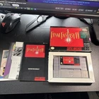 Final Fantasy II (Super Nintendo Entertainment System) Cib Complete W Poster