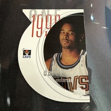 1997-98 Upper Deck Rookie Discovery R13 DEREK ANDERSON Cavaliers basketball card. rookie card picture