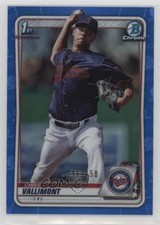 2020 Bowman Chrome Prospects Blue Refractor 146/150 Chris Vallimont #BCP-78 1i5t
