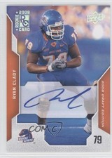2008 Upper Deck Draft Edition Exclusives Auto Ryan Clady #86 Auto 0c2
