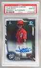 Juan Soto 2016 Bowman Chrome 1st RC Auto PSA 10