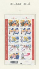 XE68756 Belgia 2003 pracownicy służby publicznej dobry arkusz MNH
