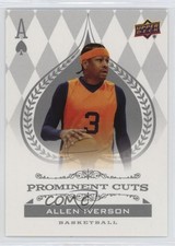 2022 Upper Deck National Convention Prominent Cuts Allen Iverson #PC-7 HOF 1l4b