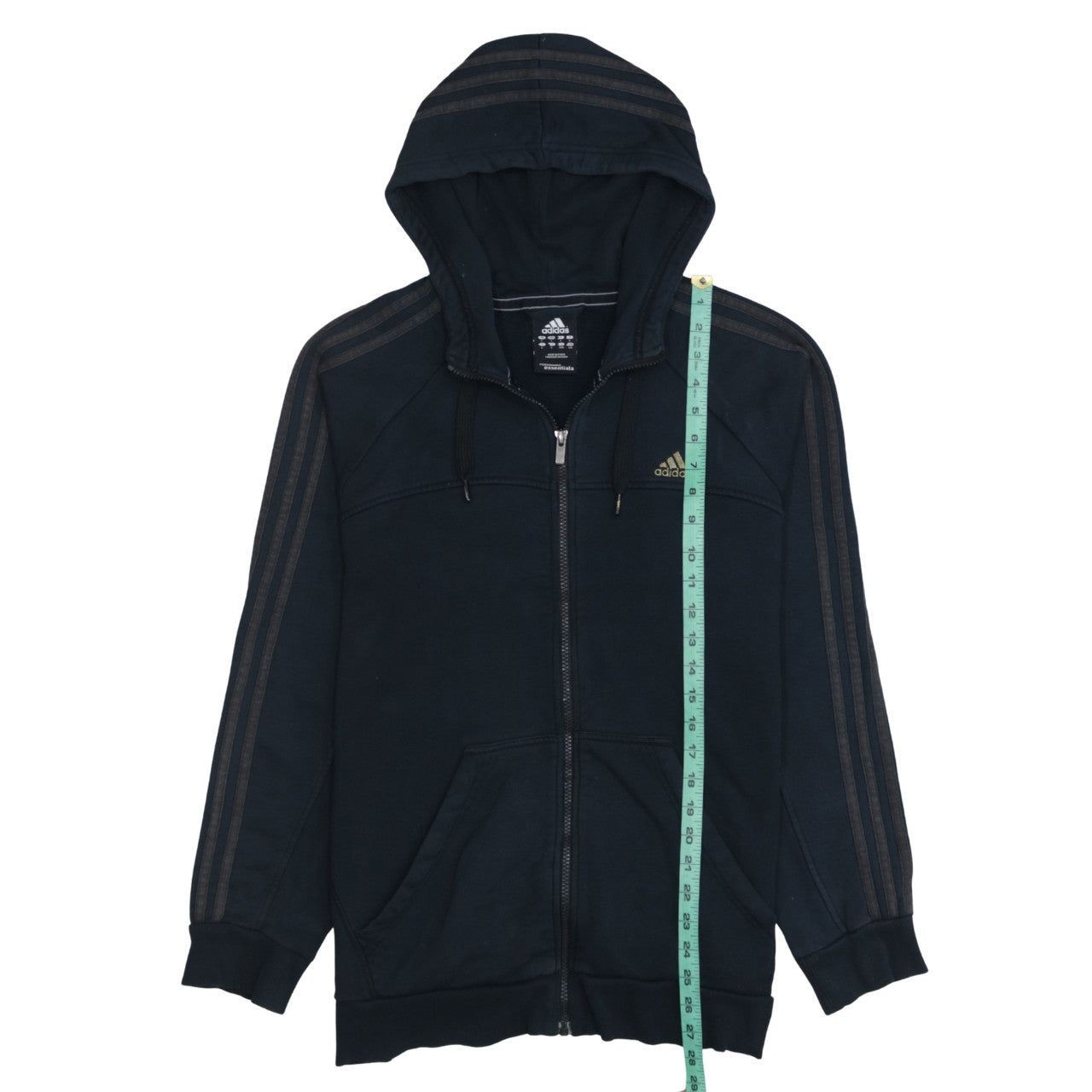 Adidas Black Hoodie Mens L image 6