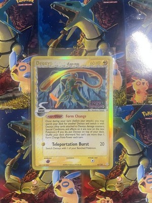 Deoxys (Delta Species - Speed Form) 6/110 Holon Phantoms Stamped Reverse Holo NM