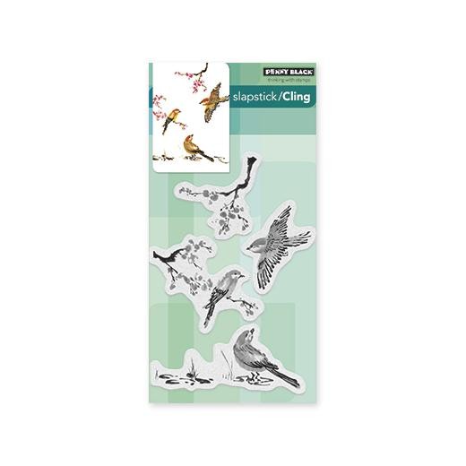 Penny Black Cling Rubber Stamps - Winged Beauty 40-376