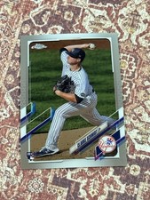 2021 Topps Chrome Clarke Schmidt Rookie #115 New York Yankees RC (Y)