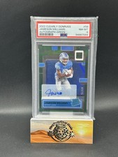 2022 Clearly Donruss - Jameson Williams #58 Rated Rookie Green #d /25 Auto PSA 8