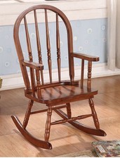 ACME Furniture Kloris Youth Rocking Chair in Tobacco New 59218