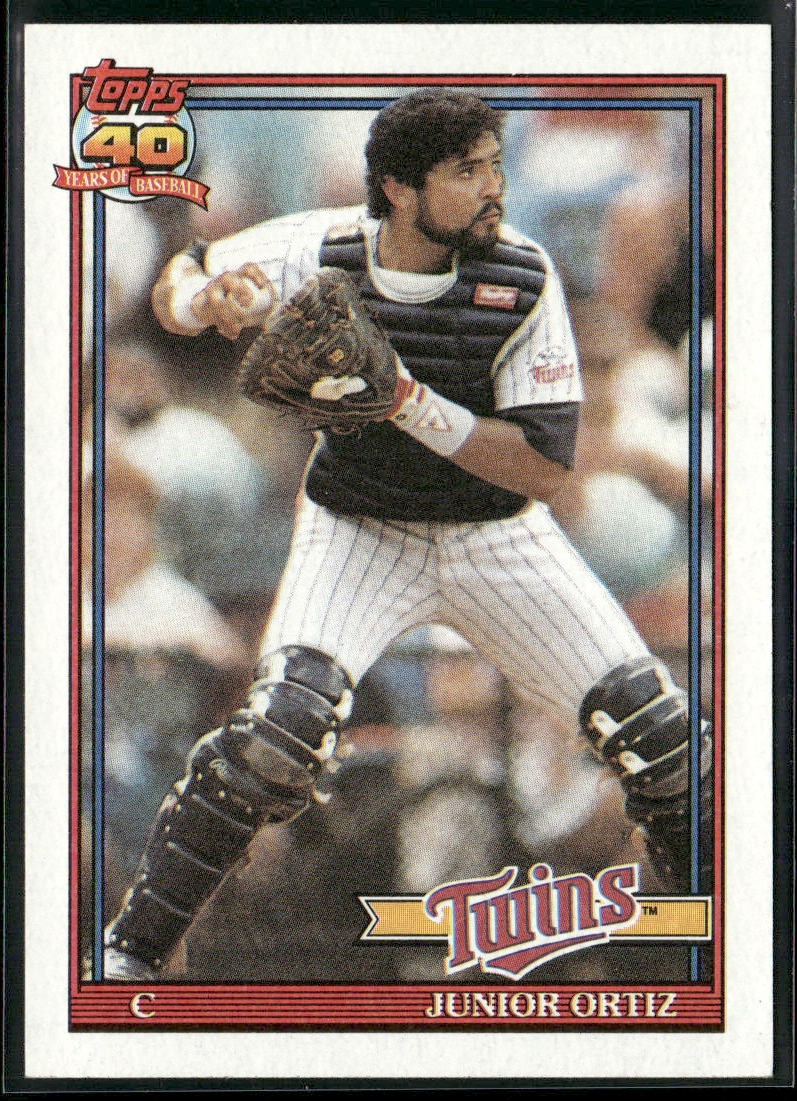 Junior Ortiz 1991 Topps Baseball #72