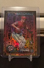 Topps 2024 Series 2 Jacob Young RC #397 Washington Nationals Rookie Card. rookie card picture