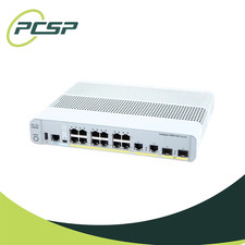 Cisco Catalyst WS-C3560CX-12PC-S 12-Port Gigabit PoE Switch 240W IP Base
