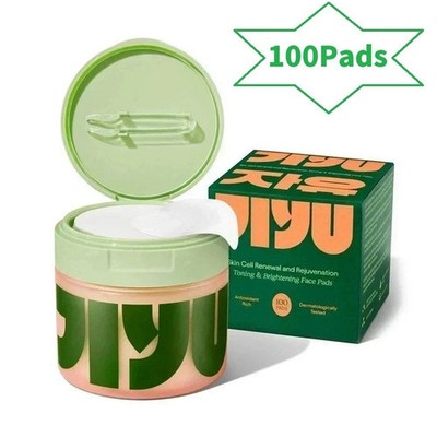 100 Pads Antioxidant-Rich Face Pads   Skin Cell Renewal, Toning & Brightening