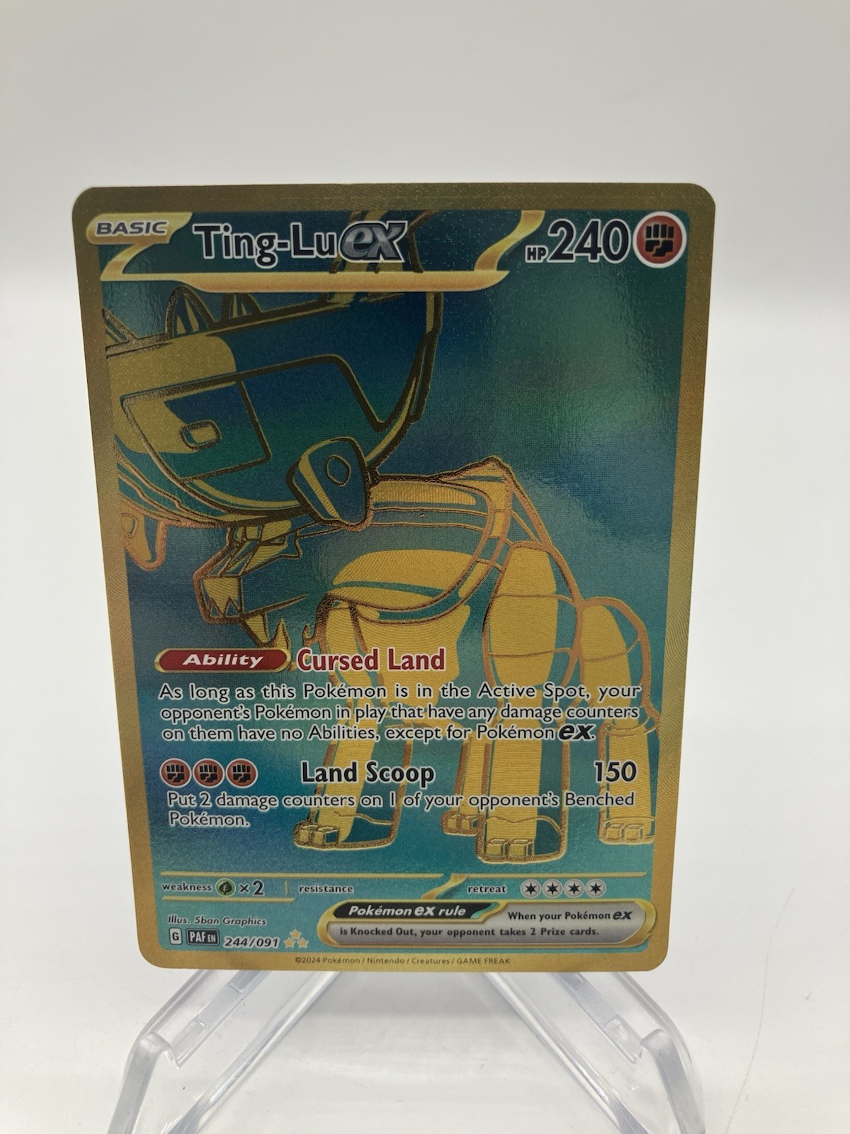 Ting-Lu ex Hyper Rare SV: Paldean Fates 244/091 NM