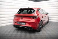 Diffusor Heck Ansatz FüR Cupra Leon Hatchback Mk1 HeckschüRze Schwarz