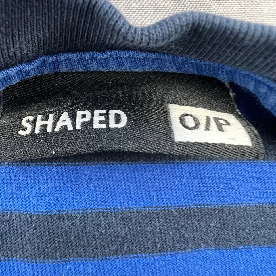 Camiseta de hombre IKEA en forma de O/P azul a rayas manga corta ¡Hej! Uniforme de empleado Foto 3 de 4