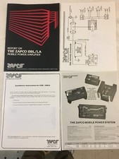 ZAPCO - 150 L/LA MOBILE POWER AMP SET-UP AND WIRING DIAGRAM - HIGH QUALITY COPY