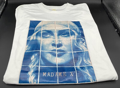 MADONNA MADAME X OFFICIAL TOUR T-SHIRT LARGE | eBay