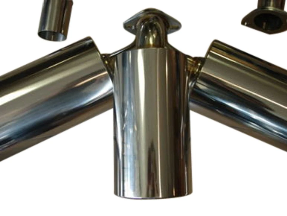 Fit Infiniti FX35 FX37 FX50 SUV 09-14 / QX70 3.7L 14-19 Y-Pipe Back Exhaust - Image 4 of 4