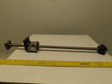 15mm OD Linear Ball Screw 8mm Pitch W/ Nut 18" Stroke CMM CNC DIY 23" OAL