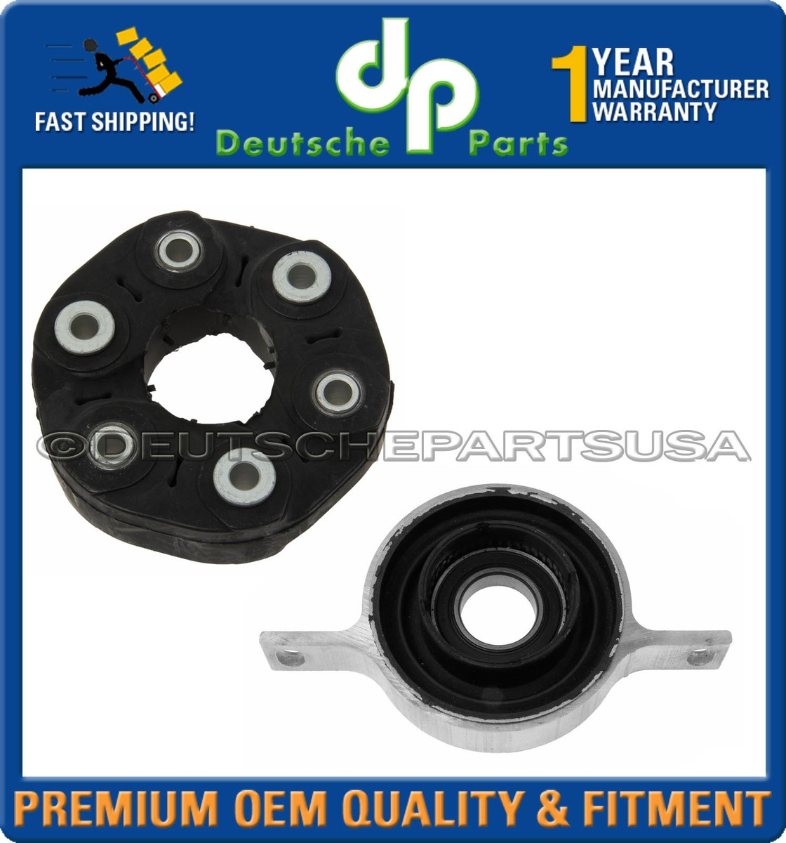 Rear DRIVEShaft Flex Disc Joint GUIBO+CENTER SUPPORT BEARING fr