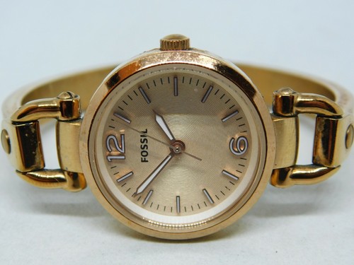 Fossil Georgia Rose Gold Watch ES3268, Women's