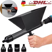 Fugenpistole mit 4 Düsen Elektrisch Mörtelpistole Mörtelspritze Mörtelpumpe