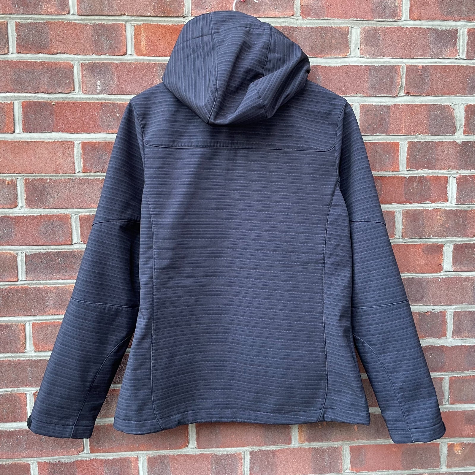 Mountain Warehouse Softshell Jacket Full Zip Pockets Hooded Grey Size 14 UK eBay