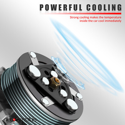 A/C Compressor For Honda CR-V 2007-2014 & Acura RDX 2007-2010 – 1 Year Warranty