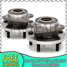 Pair Front Wheel Bearings Hubs For Chrysler 200 Sebring Dodge Avenger Caliber