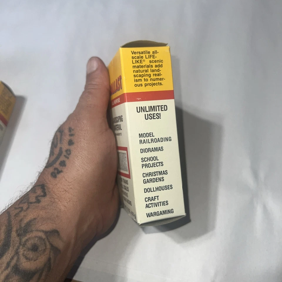 BALASTRO DE MATERIAL DE PAISAJE REALISTA, 15 OZ, PAQUETE SELLADO ORIGINAL DE COLECCIÓN NO.1104 Foto 4 de 4