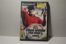 Tiger Woods PGA Tour 2002 PS2 Golf Sim Fun to Play and Rank CIB