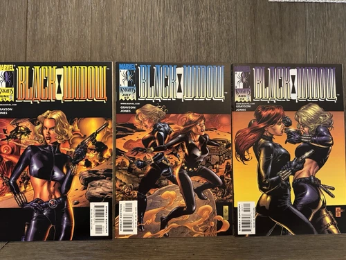 Black Widow 1 2 3 NM Set Yelena Belova variant cover MCU Marvel Knights 1999