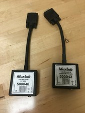 Muxlab VGA Balun II Set, 500040 PC Side Male and 500042 Monitor Side Male