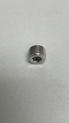 PARKER 2 PHH-SS Hollow Hex Head Plug, 1/8'' NPT,Stainless Steel, Pack of 5, 1DGU2
