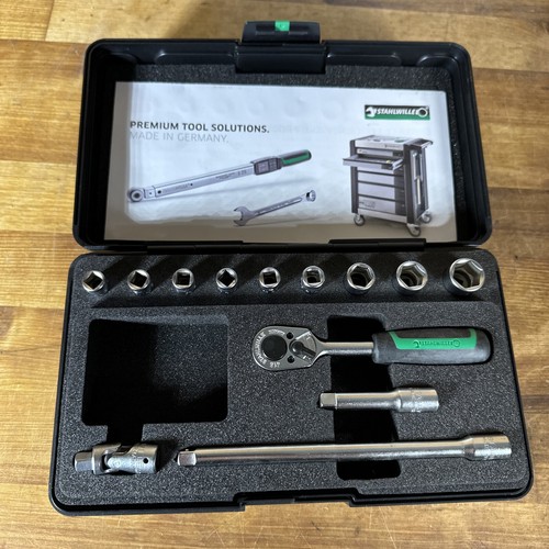 Stahlwille 1/4” Drive Mechanic Socket Set 13 Piece Set - 40/9/4 - Picture 2 of 17