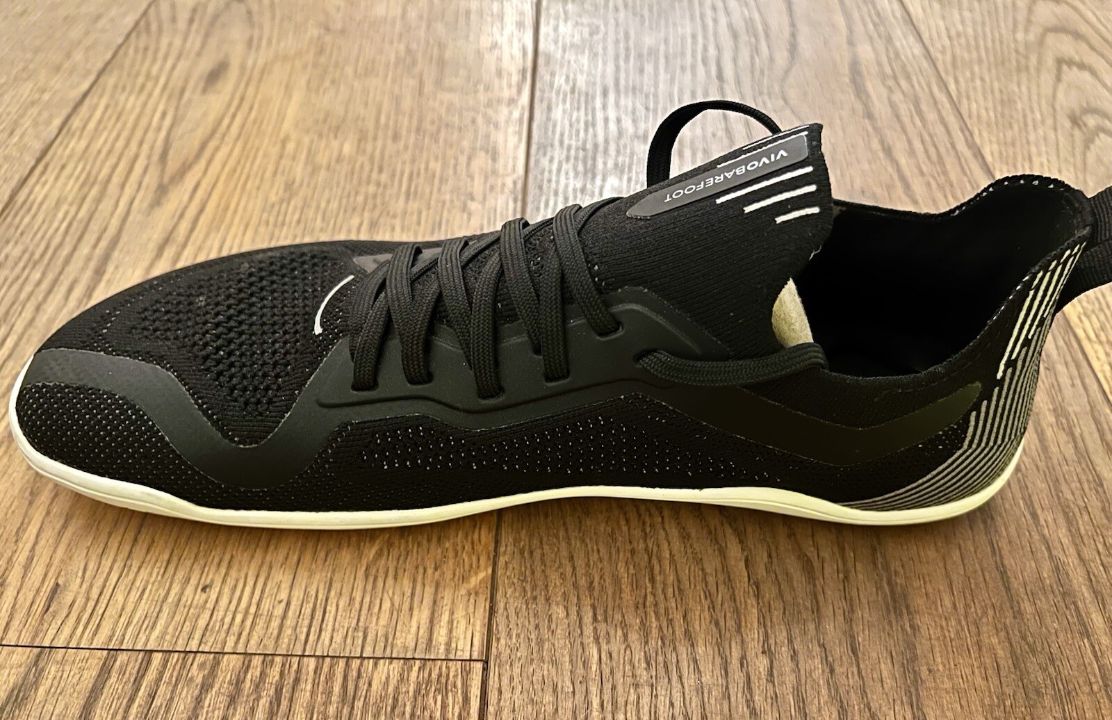 Vivobarefoot Mens Primus Lite Knit Obsidian - UK8/EU42 image 3
