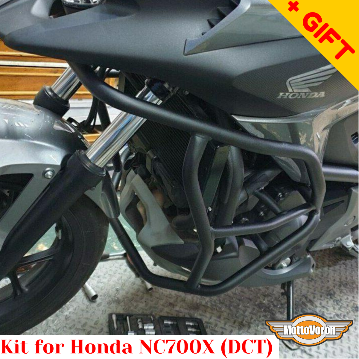 For Honda NC700X Luggage rack system NC700X DCT Engine Guard Kit