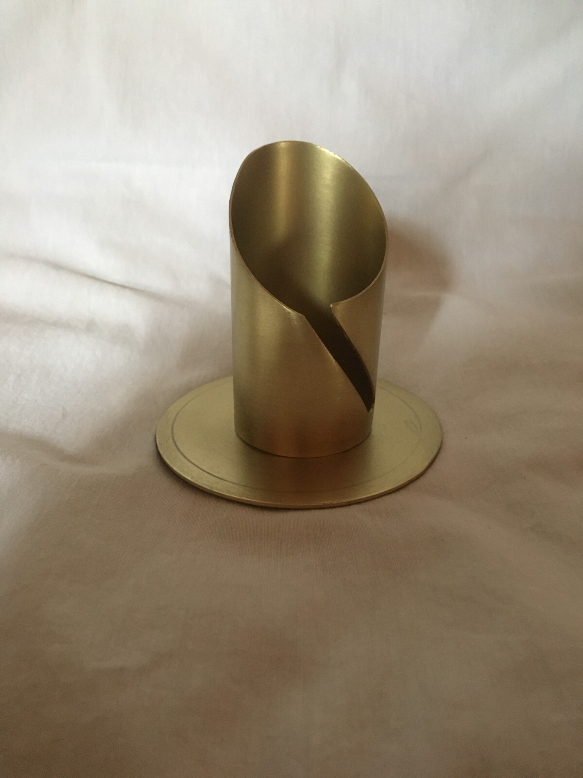 Kerzenleuchter f. Kommunionkerze Kommunion Wachs Kerze Deko Kerzenständer