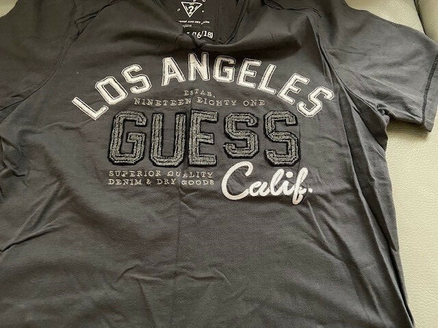 boy Guess top tank shirt size L 16 / 18 evening party birthday summer spring