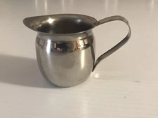 3oz Stainless Steel Small Pitcher Cream Syrup Espresso Coffee Shop Barista Fancy