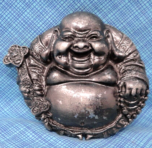 Buddha Belt Buckle Jolly Belly Joyful Smile Laugh Eccentric Vintage 90s .TAZ310 - Picture 4 of 7