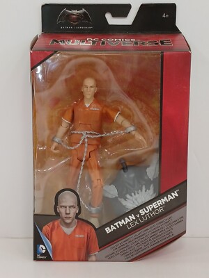 DC Comics Multiverse Batman VS Superman LEX LUTHOR 6'' Prison Uniform Figure 2016