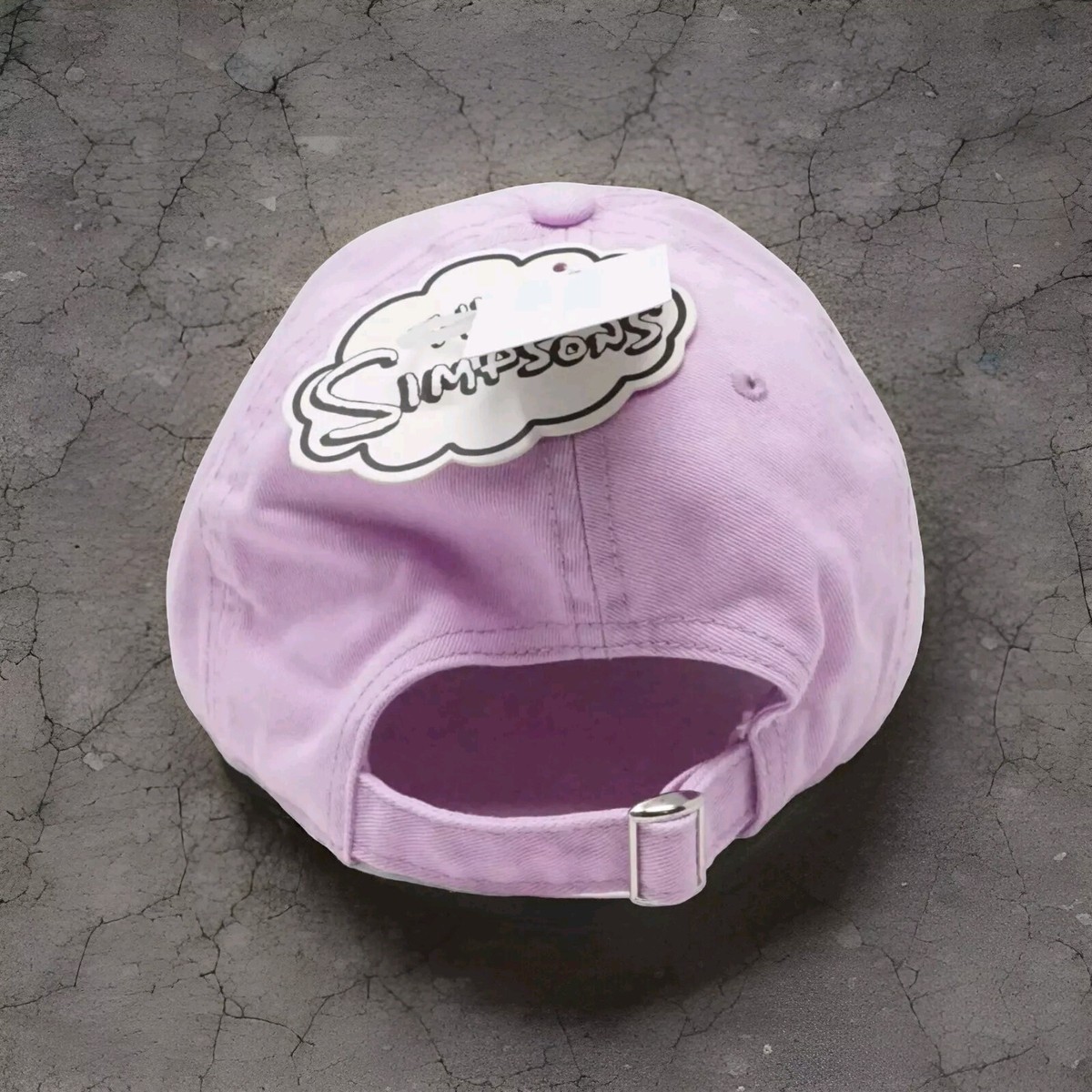 Mad Engine The Simpsons Lisa Simpson Embroidered Strapback Hat Cap Mad Engine The Simpsons Lisa Women main image 4