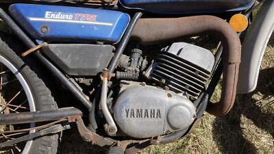 Vintage 1974 Yamaha Enduro 175 Parts Dirt Bike