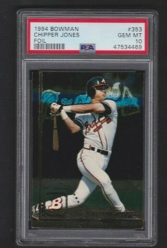 1994 Bowman Chipper Jones #353 card