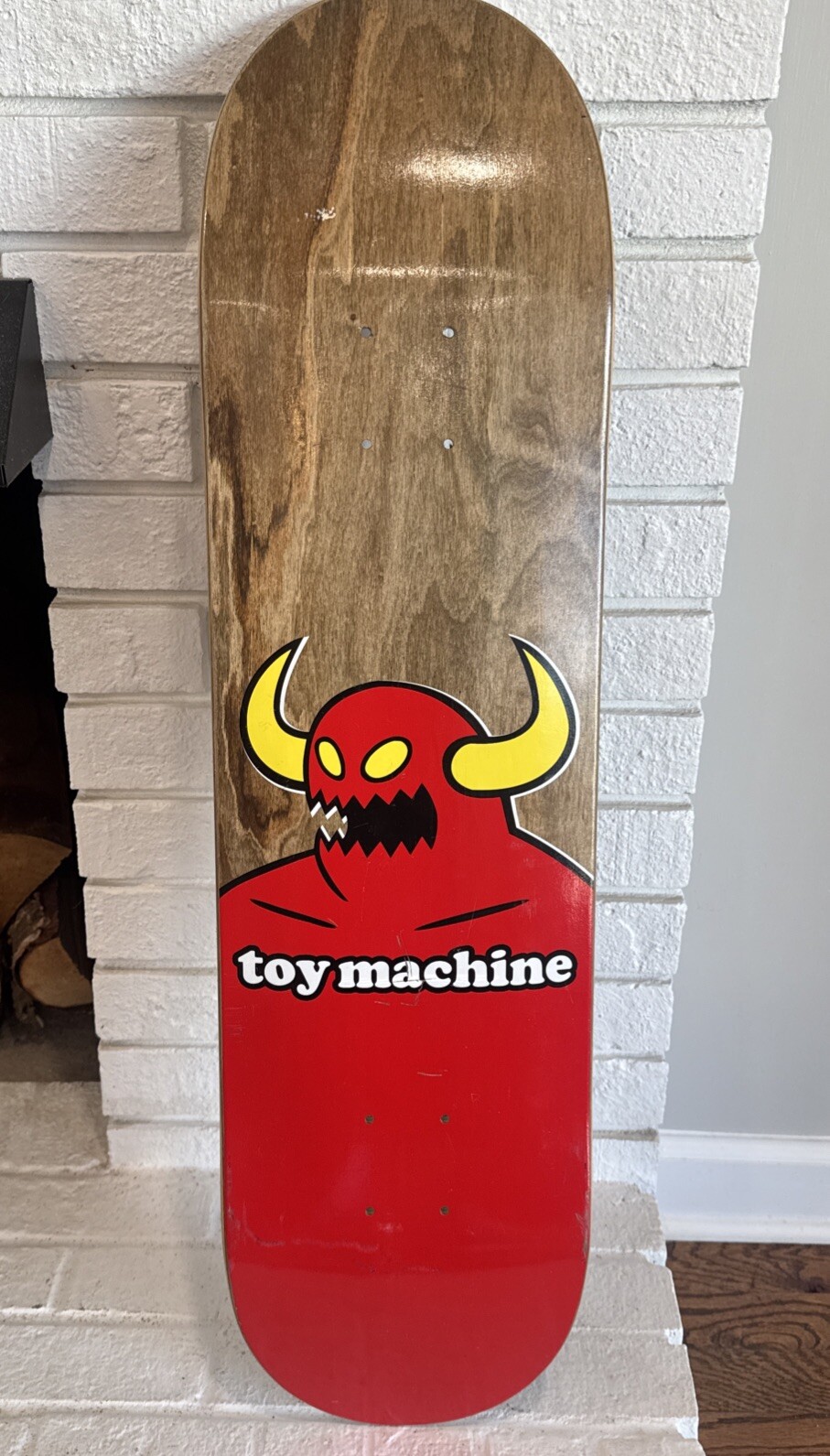 Vintage Toy Machine Skateboard Skate Deck Devin Horns 