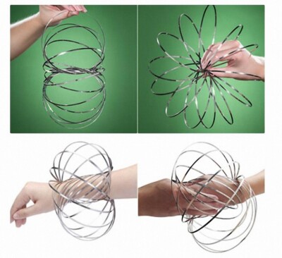 Flow Ring (Kinetic Spring Toy) Magic Trick,Stage Magic,Party Trick,Magic Lots